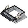 PANEL MOUNTING BASE - 32P+Ground 16A MAX - 600V SINGLE LEVER (ILME CHI32L) PANEL MOUNTING BASE - 32P+Ground 16A MAX - 600V SINGLE LEVER (ILME CHI32L)