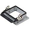 PANEL MOUNTING BASE - 32P+Ground  16A MAX - 600V  SINGLE LEVER (ILME CHI32L)