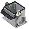 SURFACE MOUNTING BASE - 32P+Ground 16A MAX - 600V SINGLE LEVER DOUBLE PORT CABLE GLAND PG 36x2 (ILME CHP32L2) SURFACE MOUNTING BASE - 32P+Ground 16A MAX - 600V SINGLE LEVER DOUBLE PORT CABLE GLAND PG 36x2 (ILME CHP32L2)