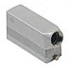 HOOD - 24P+Ground  16A MAX - 600V  TWO PEGS  SIDE ENTRY  CABLE GLAND PG 21 (ILME CHO24L)