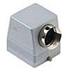 HOOD - 32P+Ground  16A MAX - 600V  TWO PEGS  SIDE ENTRY  CABLE GLAND NPT 1/2" (ILME CHOT32.6L)