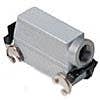 HOOD - 24P+Ground  16A MAX - 600V  DOUBLE LEVERS  SIDE ENTRY  HIGH CONSTRUCTION  CABLE GLAND NPT 3/4"