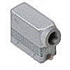 HOOD - 16P+Ground 16A MAX - 600V TWO PEGS SIDE ENTRY HIGH CONSTRUCTION CABLE GLAND NPT 1.25" HOOD - 16P+Ground 16A MAX - 600V TWO PEGS SIDE ENTRY HIGH CONSTRUCTION CABLE GLAND NPT 1.25"