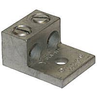 ALUMINUM MECHANICAL LUG 14-2/0 2CON 1HOLE ALUMINUM MECHANICAL LUG 14-2/0 2CON 1HOLE