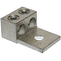 ALUMINUM MECHANICAL LUG 2-600 2CON 1HOLE