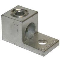 ALUMINUM MECHANICAL LUG 6-350 1CON 1HOLE