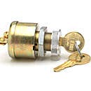 3-POSITION:OFF-IGN-IGN/START 3 BRASS SCREWS, W/KEY, DIECAST CASE