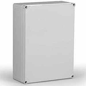 ENCLOSURE, GRAY COVER, UL, 15.75L (400MM) X 11.81W (300MM) X 5.20H (132MM)