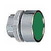 FLUSH PUSH BUTTON SPRING RETURN GREEN