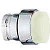 PROJECTING HEAD, SPRING RETURN, ACTUATOR METAL WHITE