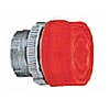 BOOTED PUSH BUTTON SPRING RETURN, ACTUATOR METAL RED