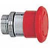 MUSHROOM HEAD PUSH BUTTON SPRING RETURN 40MM RED