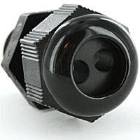 RD16NA-2-6 are dome cap nylon cable glands 1/2" NPT thread black 2 HOLE x 6MM (0.236") RD16NA-2-6 are dome cap nylon cable glands 1/2" NPT thread black 2 HOLE x 6MM (0.236")