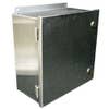 HINGED LIFT-OFF STAINLESS STEEL ENCLOSURES 10x8x4 NEMA 4-4X-12 / IP65