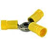 3-WAY CONNECTOR PVC YELLOW 12-10GA 100PK