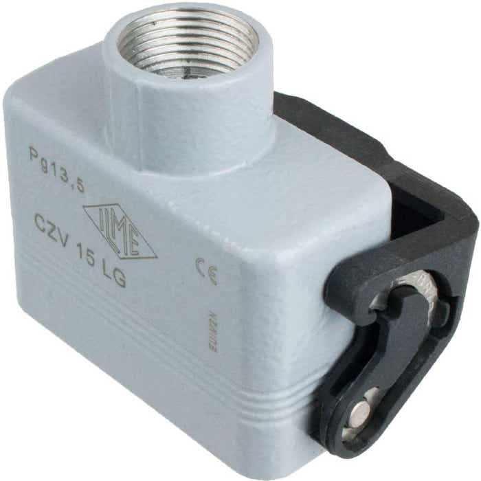 Metal Top Entry Hood Cable Coupler 10 Pole ILME CZV15LG Metal Top Entry Hood Cable Coupler 10 Pole ILME CZV15LG