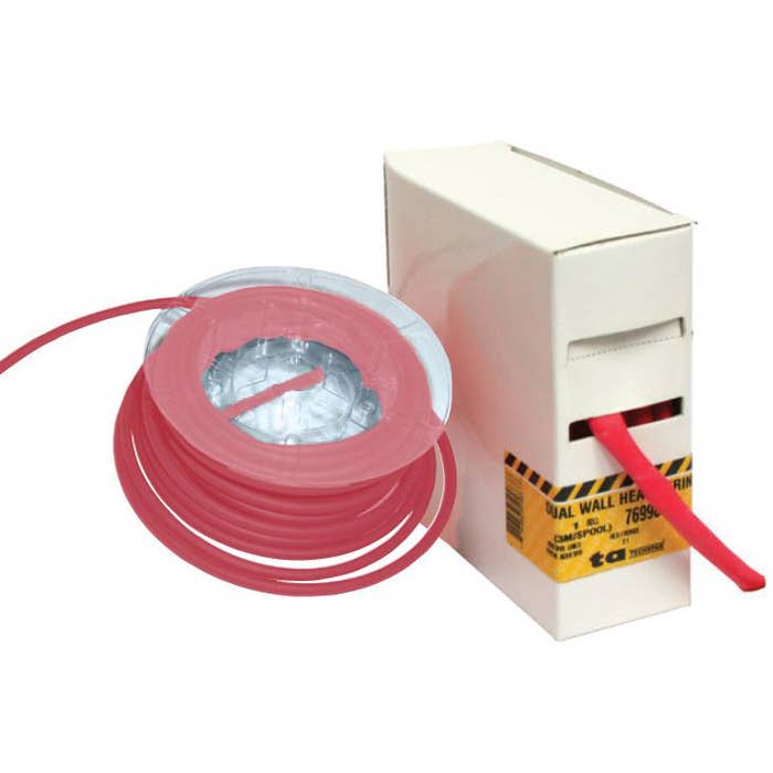 3/8" ID Adhesive Lined Heat Shrink Spool Red 769988RL 3/8" ID Adhesive Lined Heat Shrink Spool Red 769988RL