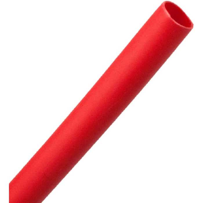 Heat Shrink Tubing 1/4" ID Red 6 x 6" Pieces ALPO-250-2-6"