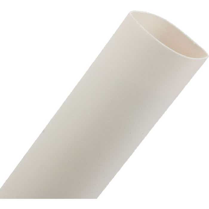 Heat Shrink Tubing 3/8" ID White ALPO-375-WH-IIL