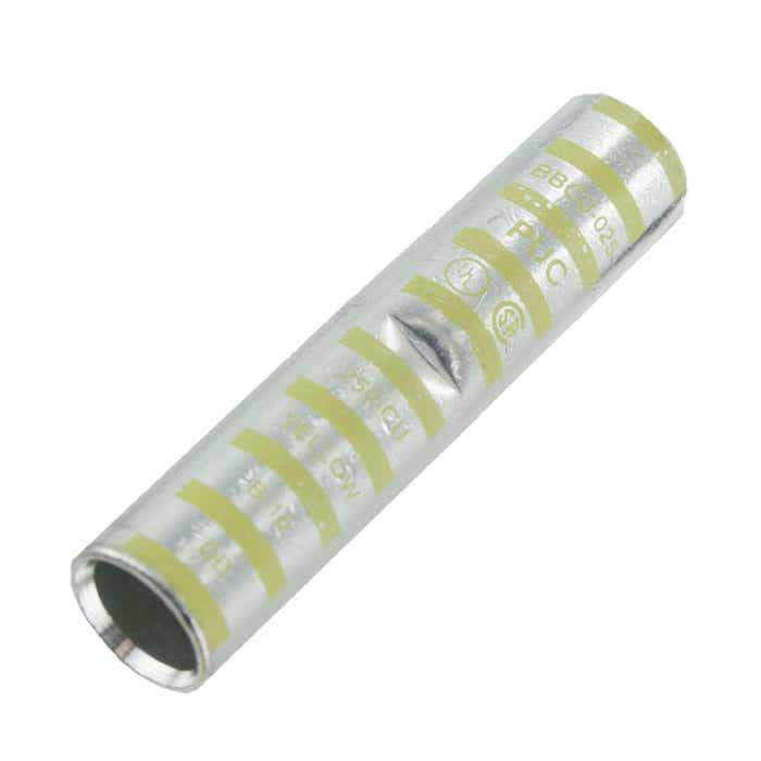 Long Barrel Copper Splice 250MCM .575" Yellow BBCU025 Long Barrel Copper Splice 250MCM .575" Yellow BBCU025