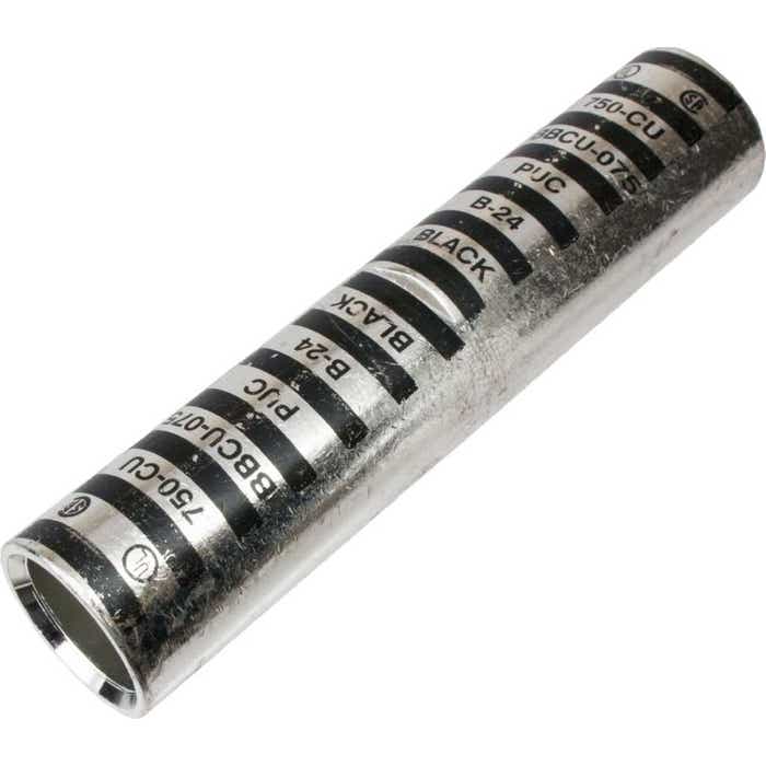 Long Barrel Copper Splice 1000MCM White BBCU100 Long Barrel Copper Splice 1000MCM White BBCU100