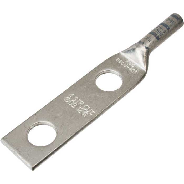 Long Barrel Copper Lug 4 Awg 1/2" Stud Gray BBLU4D1 Long Barrel Copper Lug 4 Awg 1/2" Stud Gray BBLU4D1