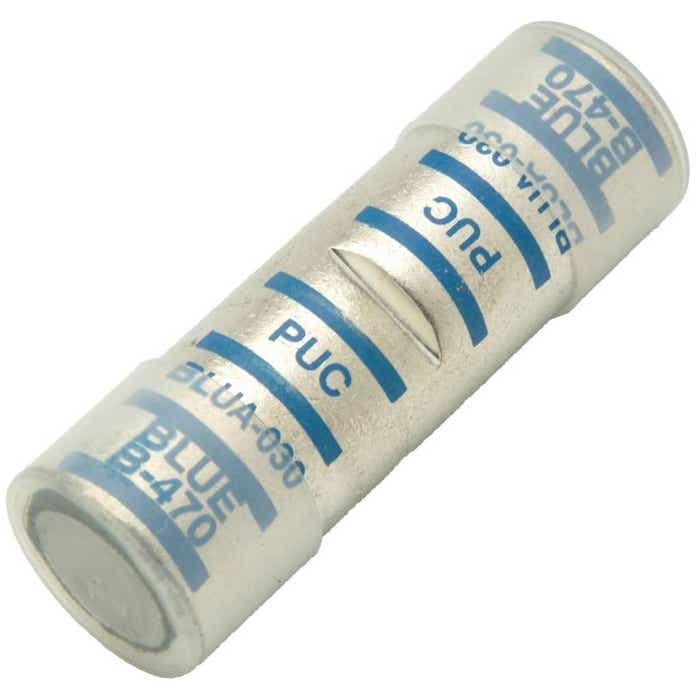 Aluminum Splice 300MCM .634" Blue Aluminum Splice 300MCM .634" Blue