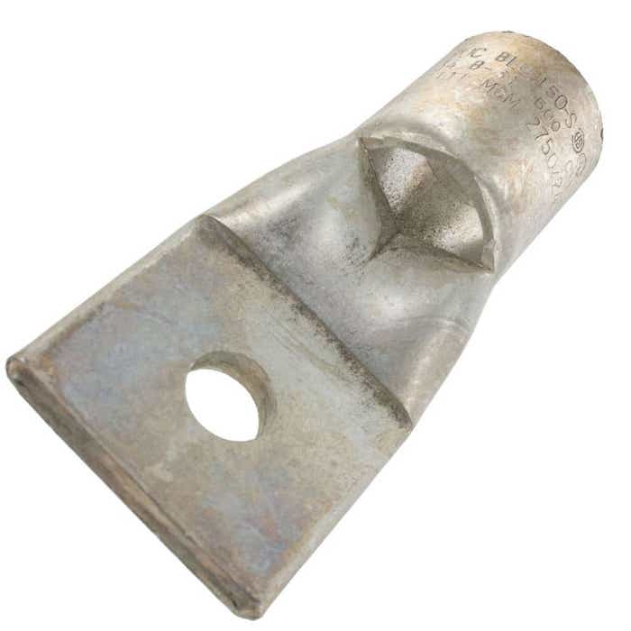 Short Barrel Copper Lug 1000MCM 3/4" Stud White Short Barrel Copper Lug 1000MCM 3/4" Stud White