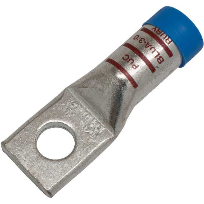 BLUA3/0S Aluminum Compression Lug 3/0 Awg 1/2" BLUA3/0S Aluminum Compression Lug 3/0 Awg 1/2"