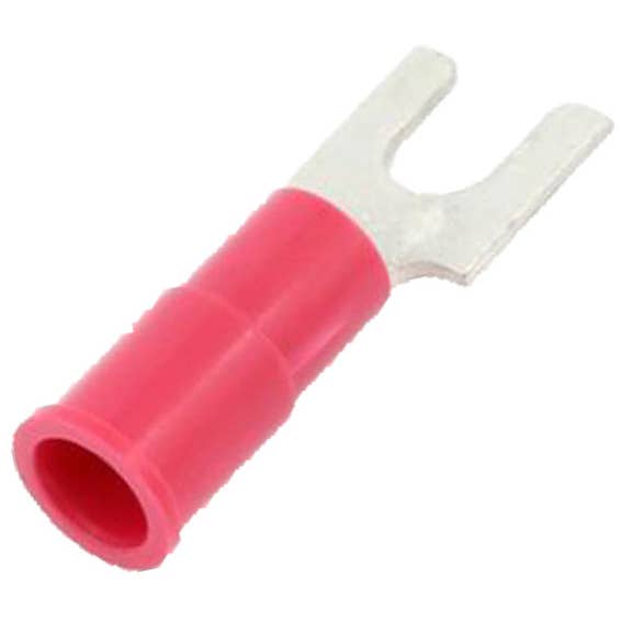 Block Spade Terminal PVC Red 22-18 Awg #10 Bulk BS4A10M Block Spade Terminal PVC Red 22-18 Awg #10 Bulk BS4A10M