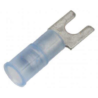 16-14 Awg Block Spade Terminal Blue #10 Bulk 16-14 Awg Block Spade Terminal Blue #10 Bulk