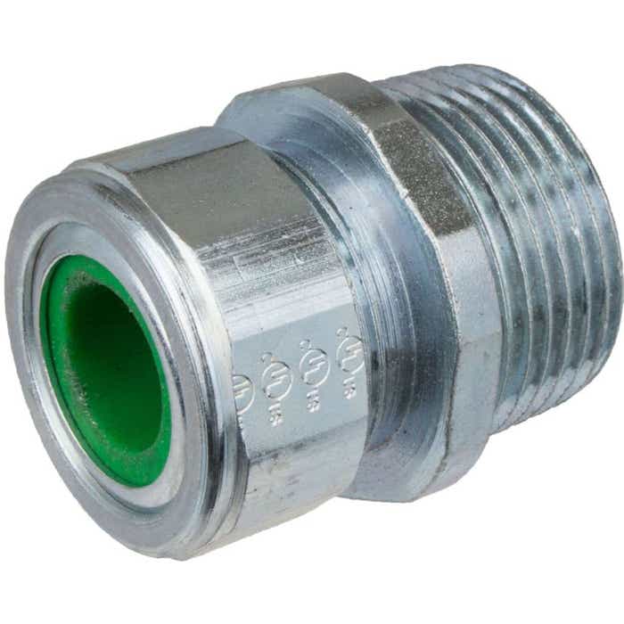 CG100B560 Steel Cord Grip 1" Hub Green CG100B560 Steel Cord Grip 1" Hub Green