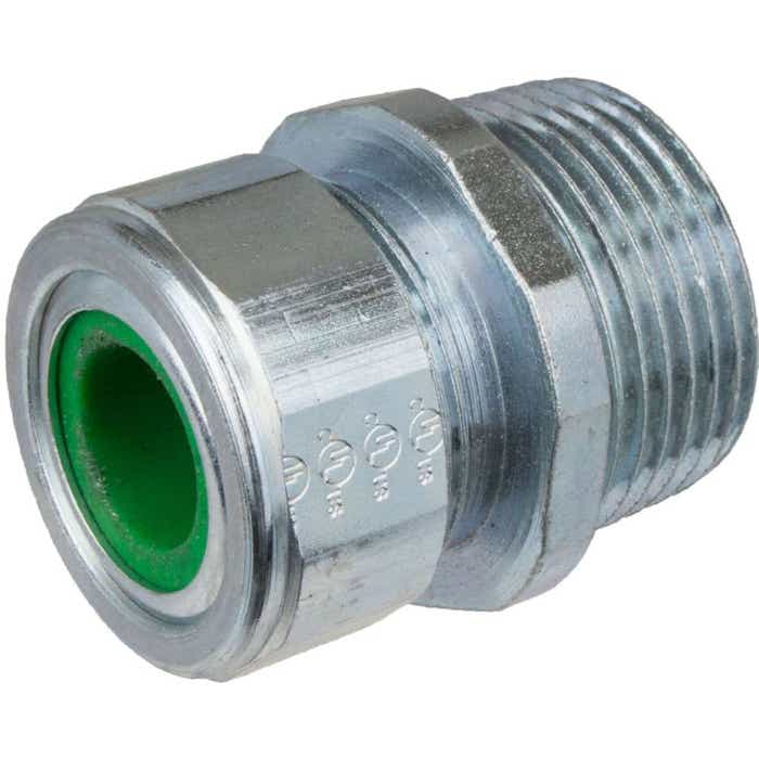 CG100B560 Steel Cord Grip 1" Hub Green 