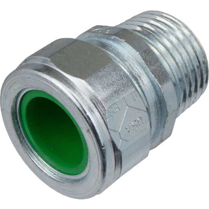 CG50A560 Steel Cord Grip 1/2" Hub Green 