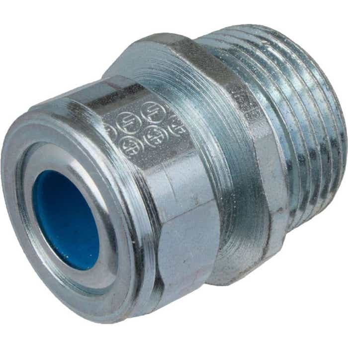 CG75A450 Steel Cord Grip 3/4" Hub Blue CG75A450 Steel Cord Grip 3/4" Hub Blue