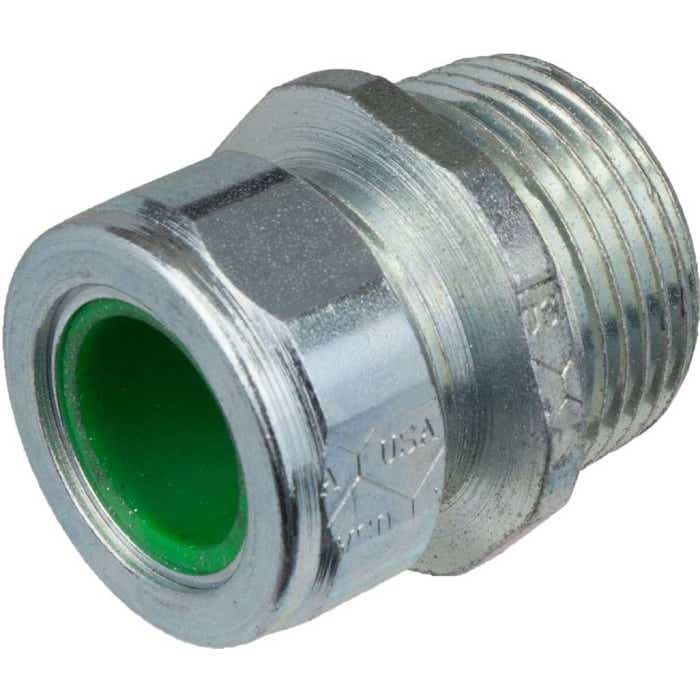 CG75A560 Steel Cord Grip 3/4" Hub Green 