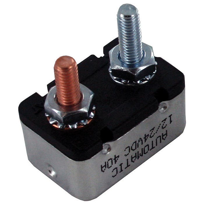 50Amp Circuit Breaker Stud Type Auto Reset 50Amp Circuit Breaker Stud Type Auto Reset