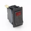Cole Hersee 58328-04 Rocker Switch Red Pilot