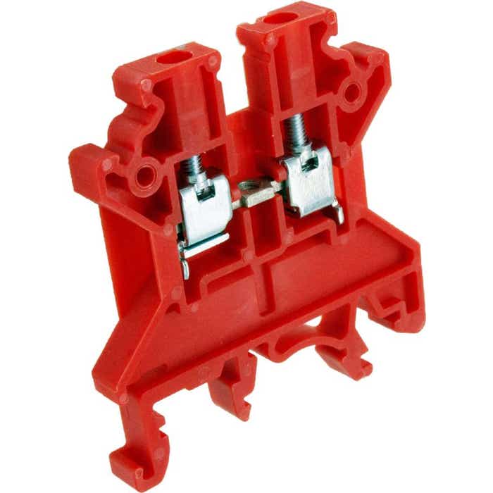 CTS2.5U-N/R Red Terminal Block 5mm 