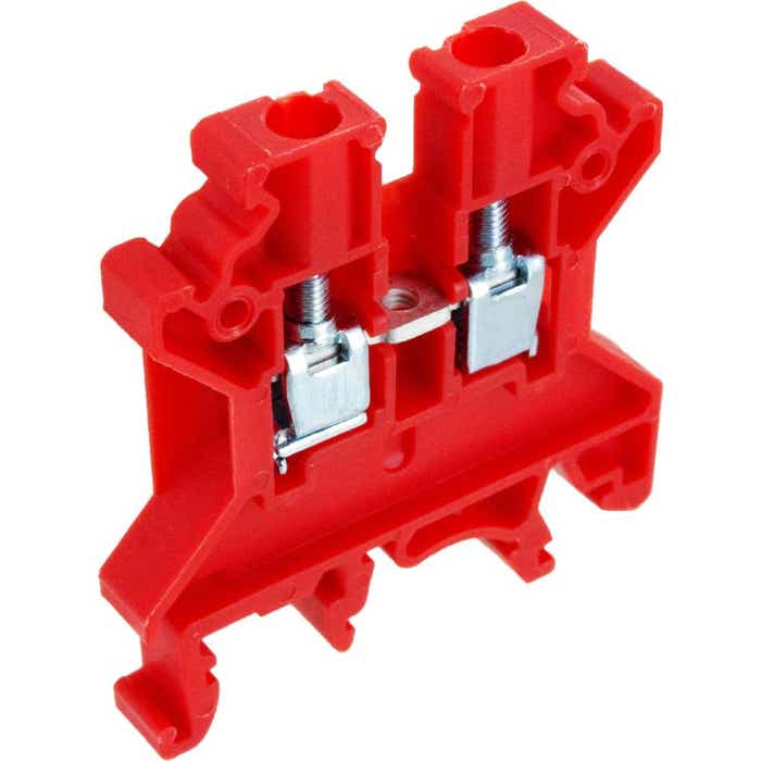 CTS4U-N/R Red Terminal Block 6mm