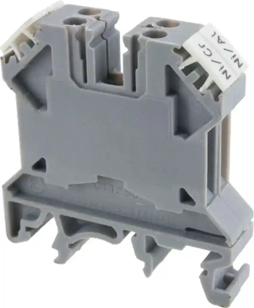 CTT2.5UK Gray Thermocouple Terminal Block Type K Reverse