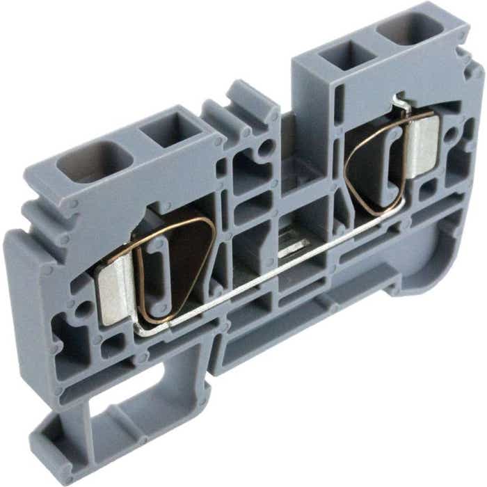 Feed-Through Spring Clamp Terminal Block 50 Amp CX6 Feed-Through Spring Clamp Terminal Block 50 Amp CX6