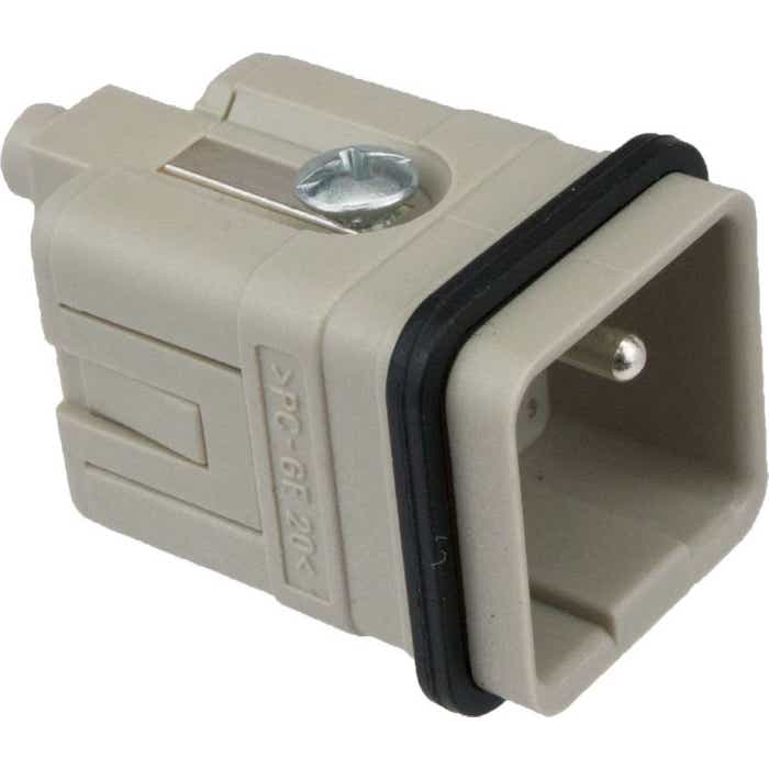 5 Pole Rectangular Connector Male Insert 16 Amp ILME CQM05 5 Pole Rectangular Connector Male Insert 16 Amp ILME CQM05