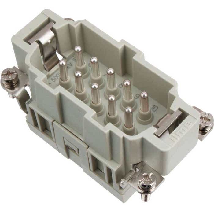 10 Pole Male Insert 16 Amp ILME CSEM10 10 Pole Male Insert 16 Amp ILME CSEM10