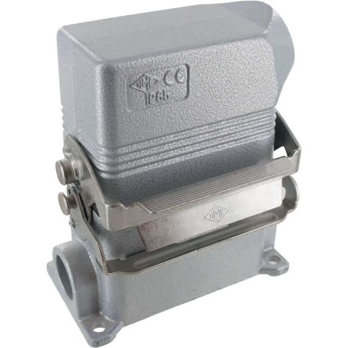 Rectangular Connector Complete Kit Double Lever Surface Base 10 Pole 16 Amp Rectangular Connector Complete Kit Double Lever Surface Base 10 Pole 16 Amp