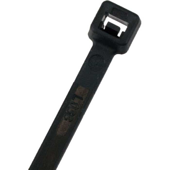 14" Light Duty Economy Cable Tie 40lbs Black E14400C