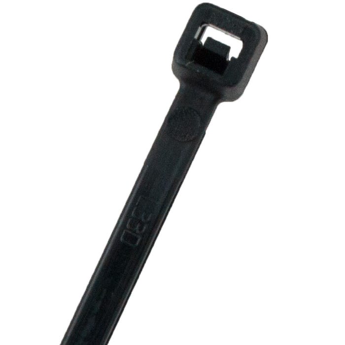 4" Light Duty Economy Cable Tie 18lbs Black E4180C 4" Light Duty Economy Cable Tie 18lbs Black E4180C