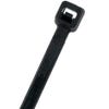 8" Light Duty Economy Cable Tie 18lbs Black E8180C