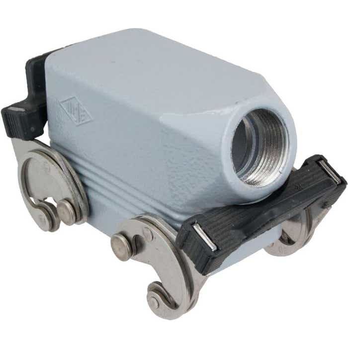 Rectangular Connector Hood Double Levers Side Entry ILME CHO10X Rectangular Connector Hood Double Levers Side Entry ILME CHO10X