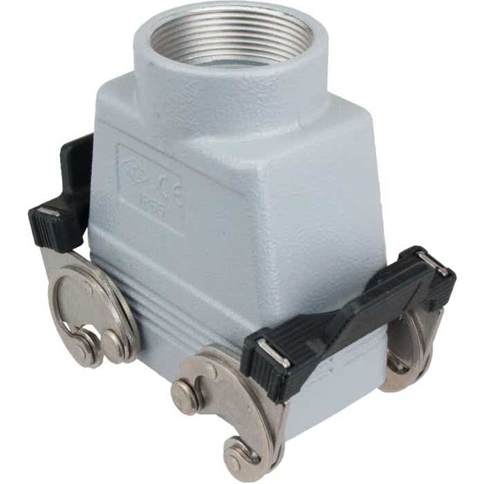 Rectangular Connector Hood Double Levers Top Entry ILME CAV10X Rectangular Connector Hood Double Levers Top Entry ILME CAV10X
